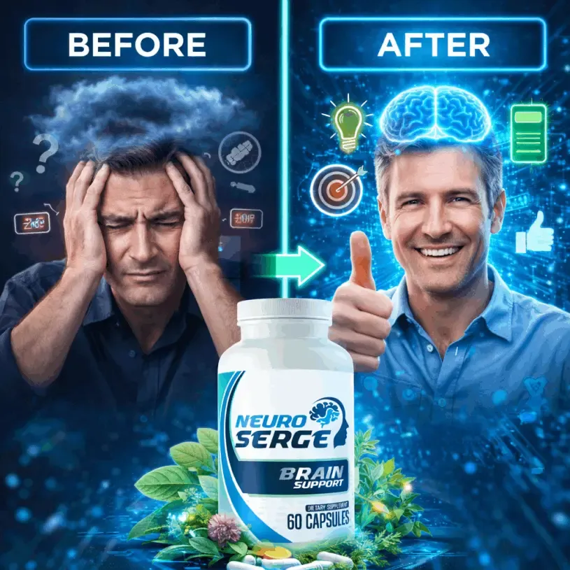 Neuro Serge before - after 